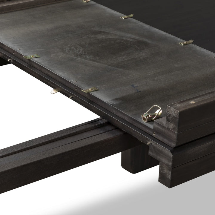 Zamba Extendable Dining Table in Jaguar — lifestyle photo