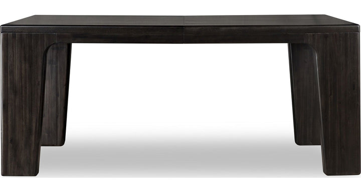 Zamba Extendable Dining Table in Jaguar — product view on a white background