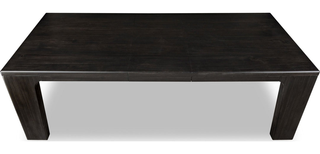 Zamba Extendable Dining Table in Jaguar — product view on a white background
