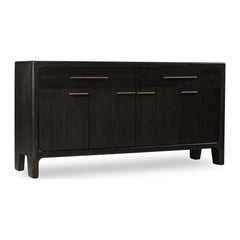 Zamba Four Door Two Drawer Sideboard by Modus in Jaguar — product view on a white background