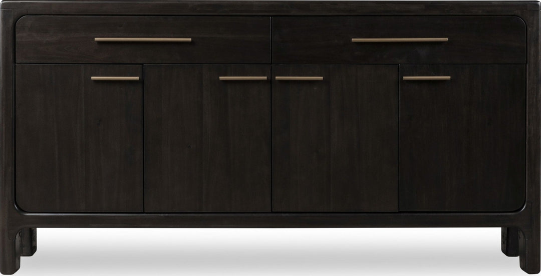 Zamba Four Door Two Drawer Sideboard in Jaguar — lifestyle photo