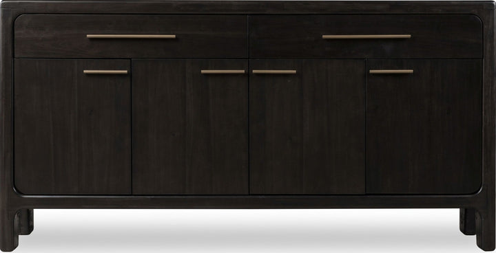 Zamba Four Door Two Drawer Sideboard in Jaguar — lifestyle photo