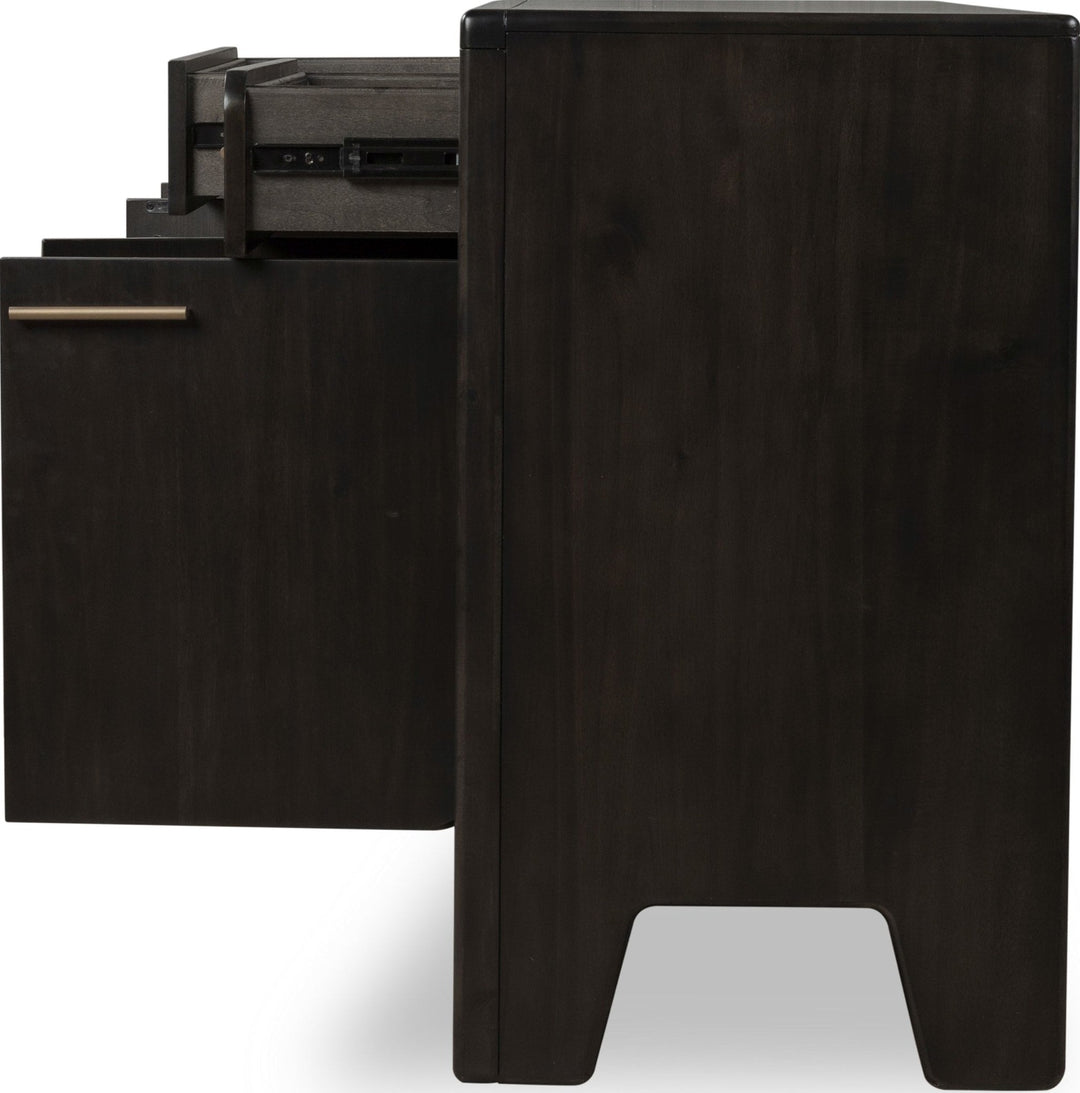 Zamba Four Door Two Drawer Sideboard in Jaguar — lifestyle photo