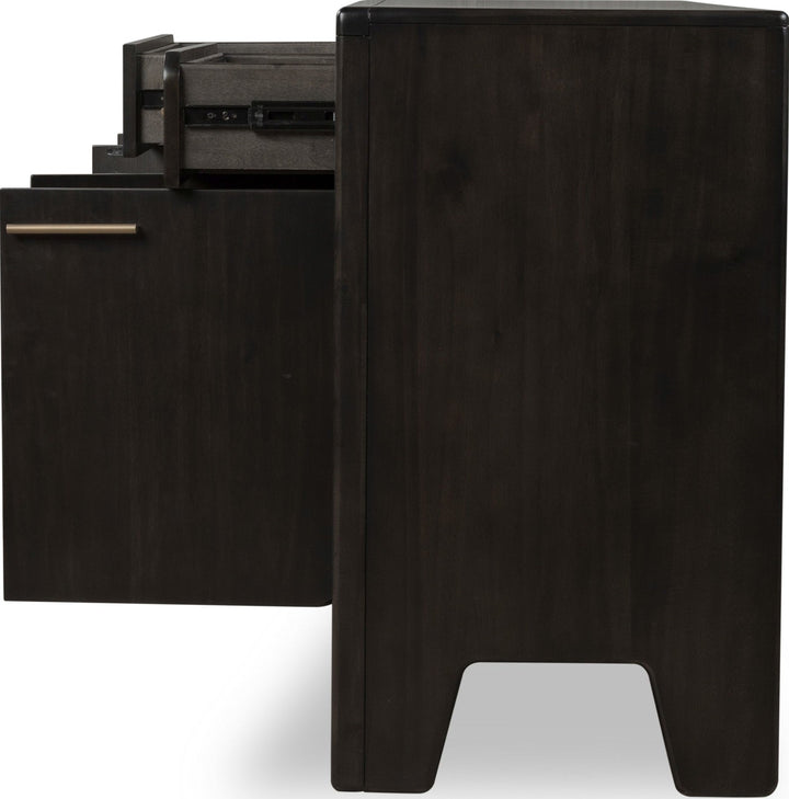 Zamba Four Door Two Drawer Sideboard in Jaguar — lifestyle photo