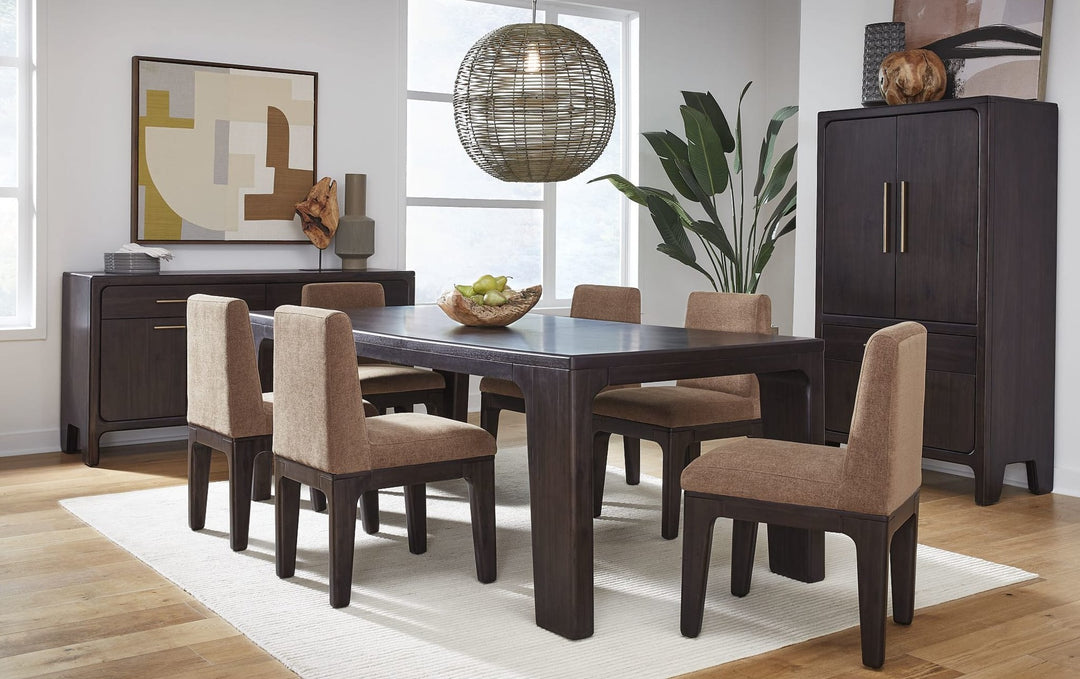 Zamba Four Door Two Drawer Sideboard in Jaguar — lifestyle photo