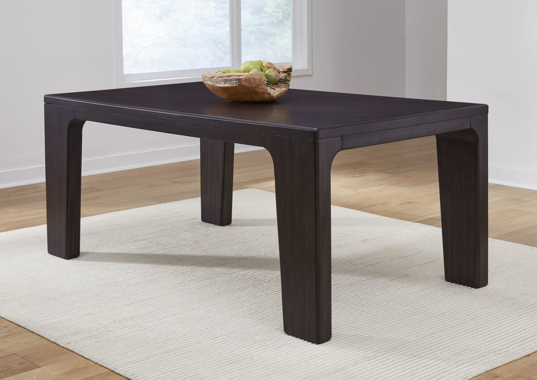 Zamba Rectangular Dining Table in Jaguar — lifestyle photo