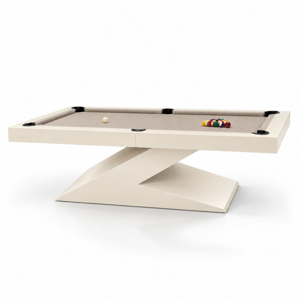 Zane pool table - Warm Ivory 