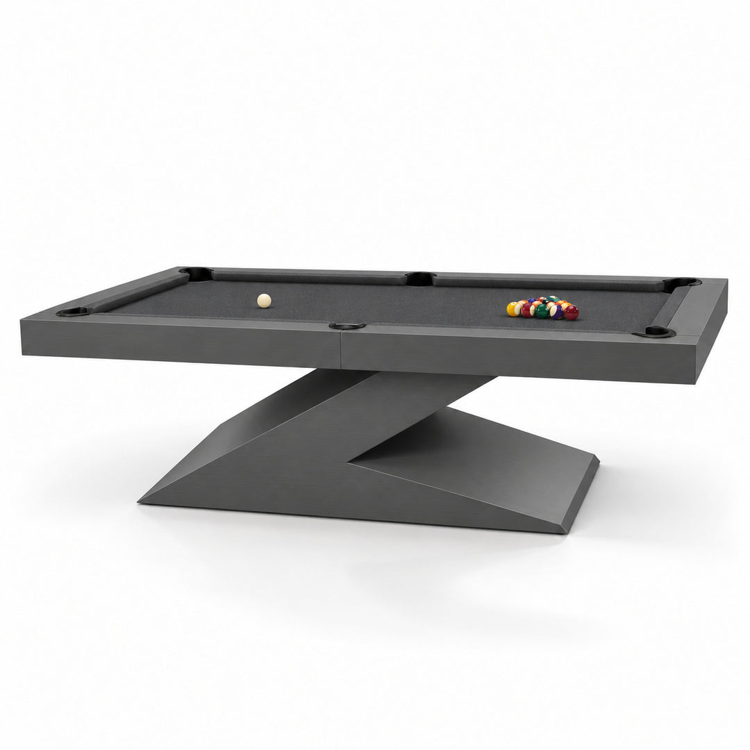 Zane pool table - Graphite 