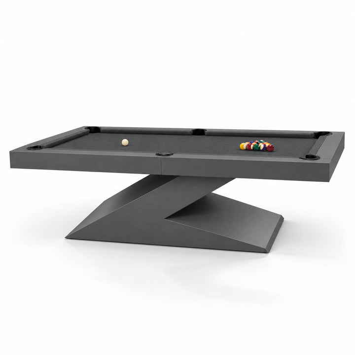 Zane pool table - Graphite 