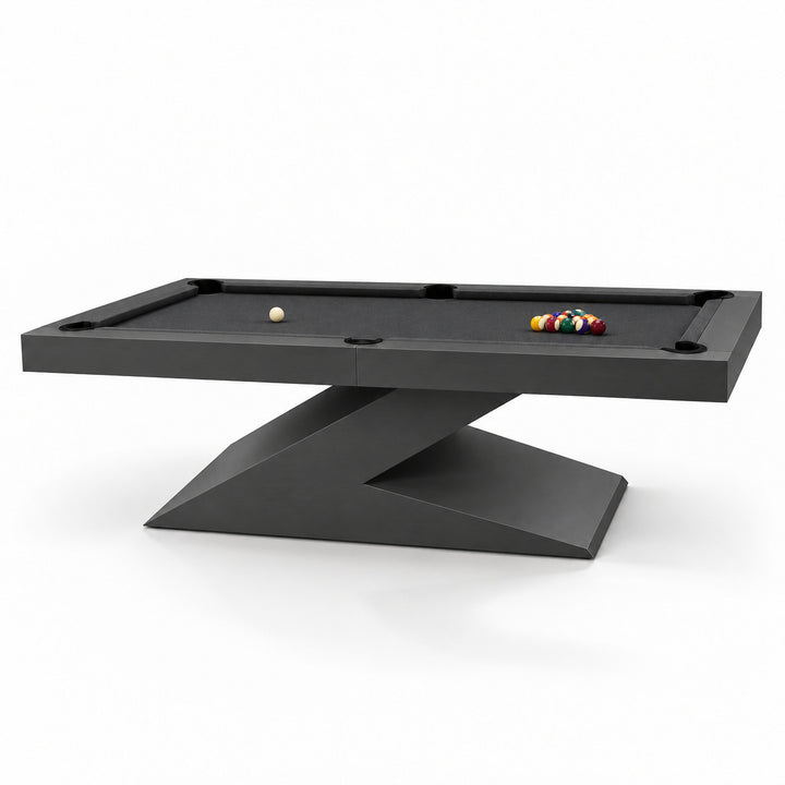 Zane pool table - Charcoal 