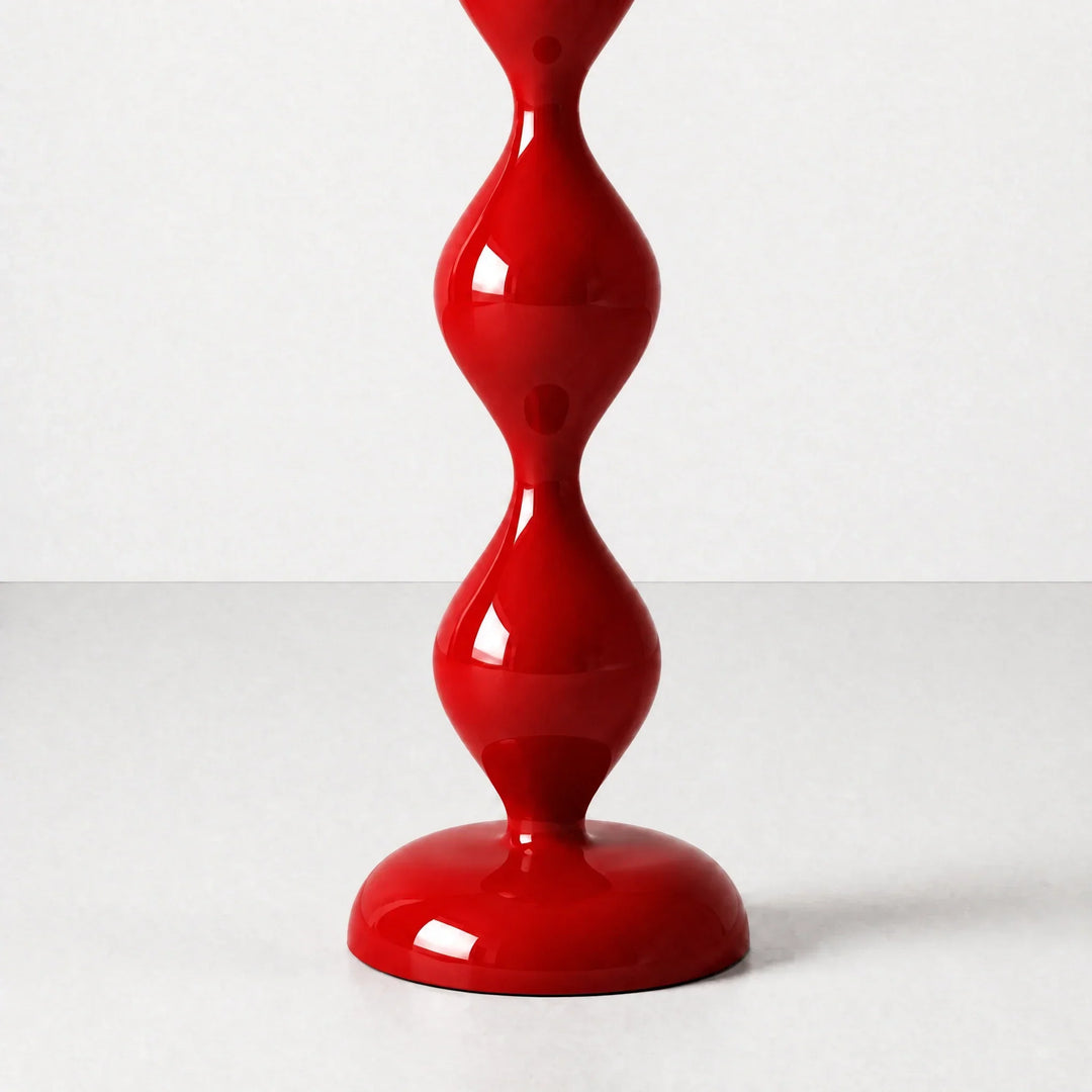 Zara Groove Floor Lamp | Red by Interior Moderna - view 6