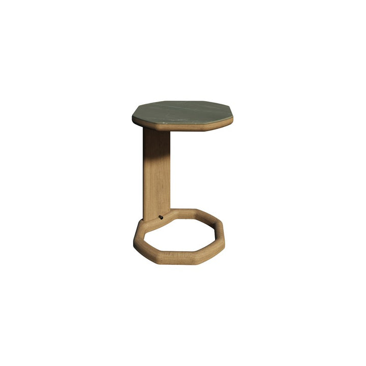 Zen Side Table 40 by Barlow Tyrie, white background