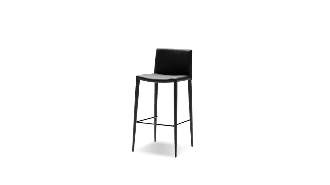 Mobital Zeno Counter Stool in Black on a white background