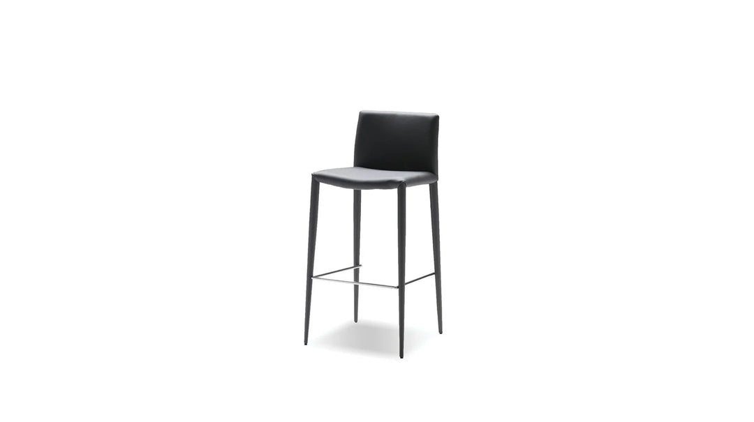 Mobital Zeno Counter Stool in Grey on a white background