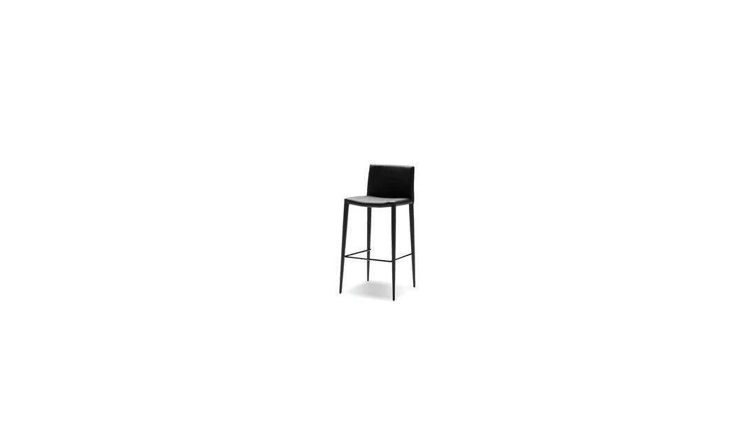 Mobital Zeno Counter Stool in Black on a white background