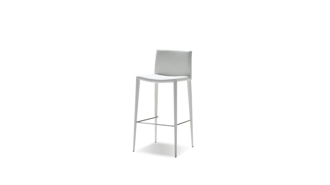Mobital Zeno Counter Stool in White on a white background