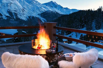 ZERO Steel FIRE PIT Outdoor / Outdoor Fire Tables AK47 Design