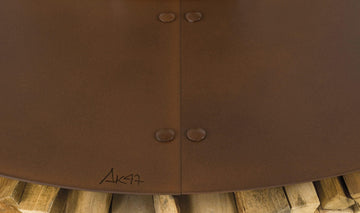 ZERO Steel FIRE PIT Outdoor / Outdoor Fire Tables AK47 Design