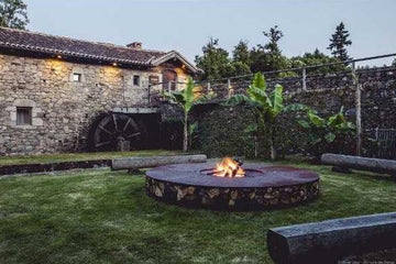 ZERO Steel FIRE PIT Outdoor / Outdoor Fire Tables AK47 Design