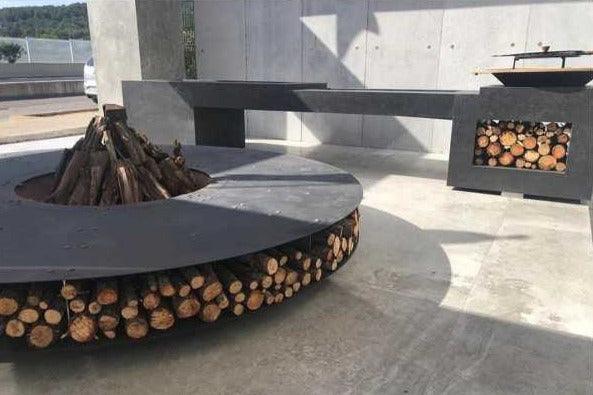 ZERO Steel FIRE PIT Outdoor / Outdoor Fire Tables AK47 Design