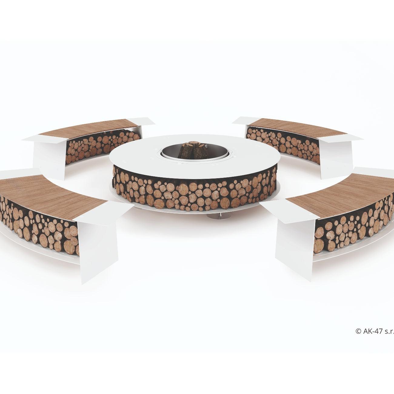 ZERO Steel FIRE PIT Outdoor / Outdoor Fire Tables AK47 Design