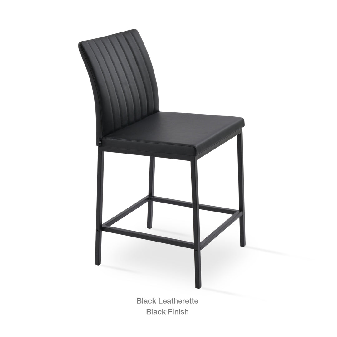 Zeyno Chrome Stool Soho Concept