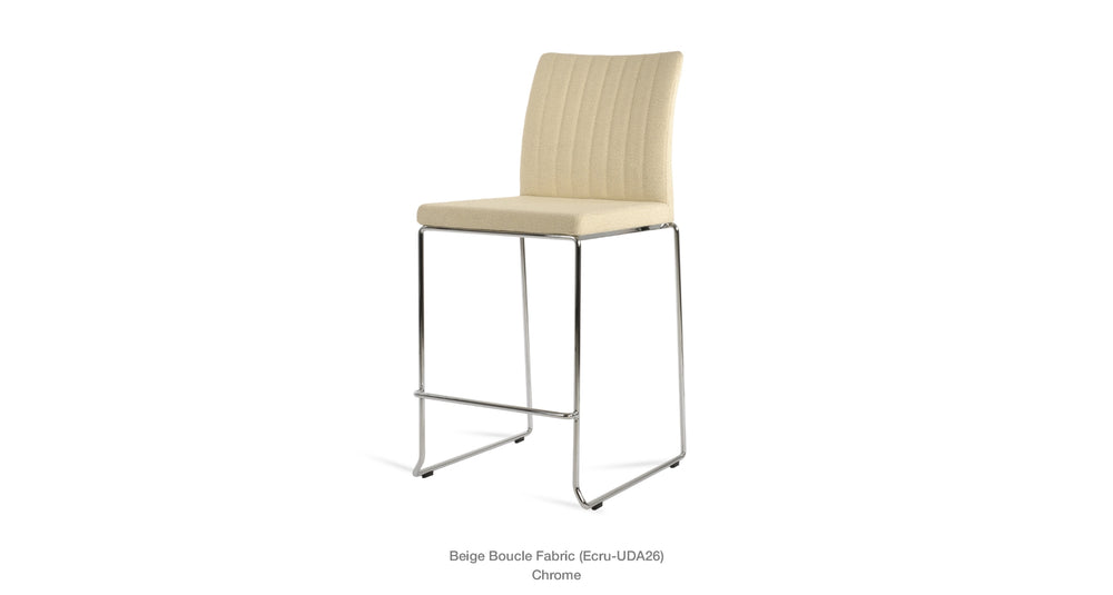 Zeyno Wire Stackable Stool front view
