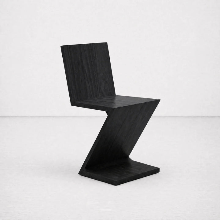 Zig Zag Chair | Black by Interior Moderna
