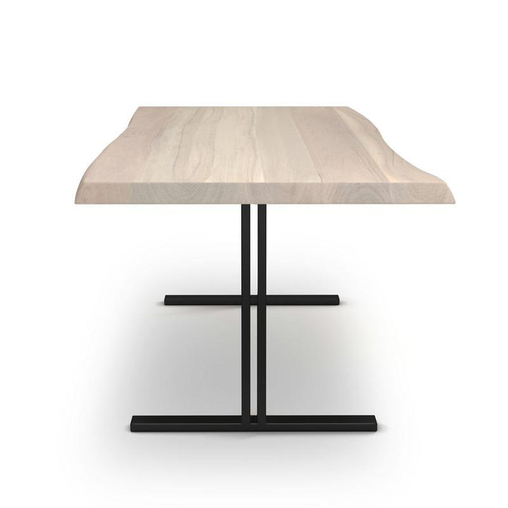 Brooks Natural Edge Dining Table - T Base Dining Tables Urbia