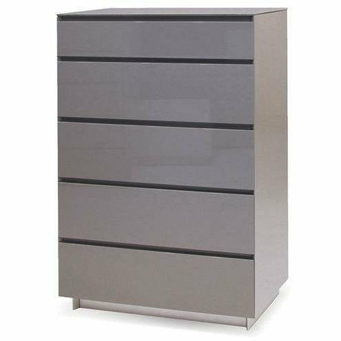 Savvy Five-Drawer Chest Dressers Mobital
