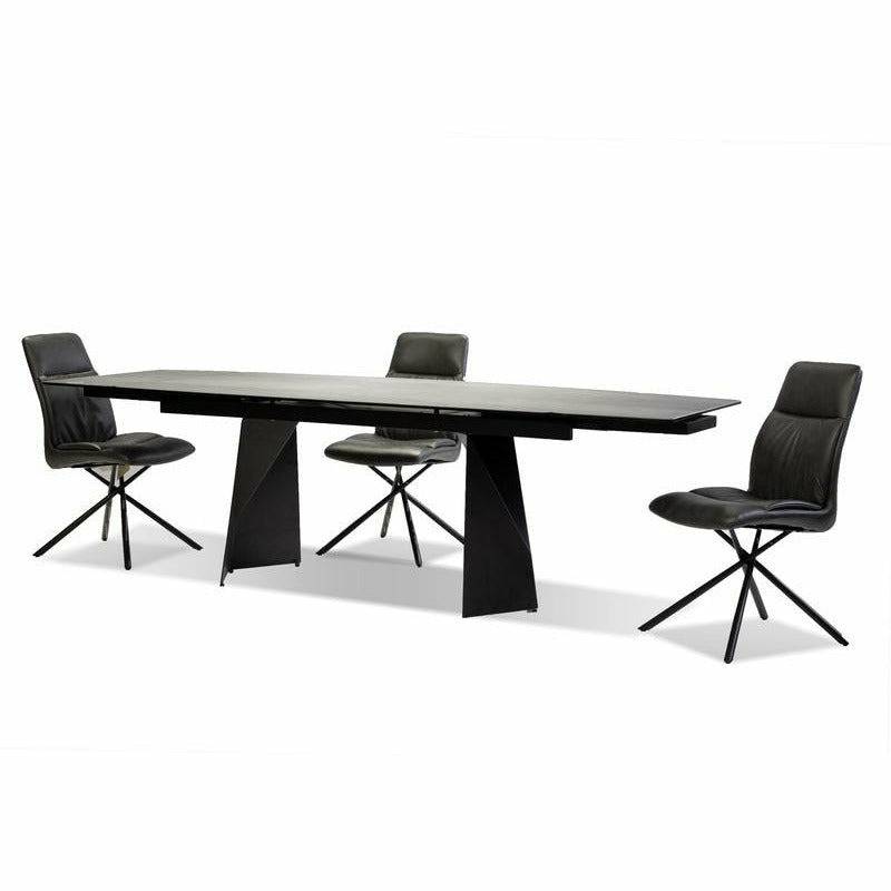 PRISM DINING TABLE INDUSTRIAL GREY Dining Table Mobital