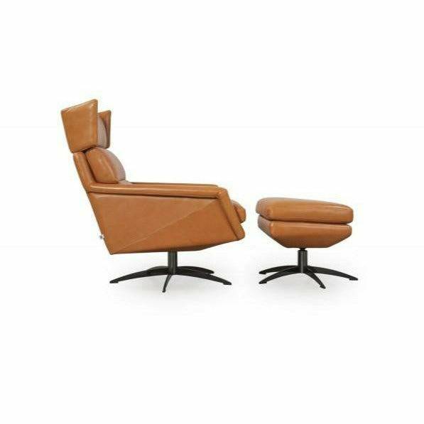 Hansen Chair & Ottoman - 586 Lounge Chairs Moroni