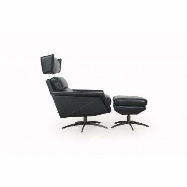 Hansen Chair & Ottoman - 586 Lounge Chairs Moroni