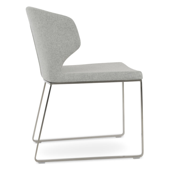 Amed Sled Dining Chair Dining Chairs Soho Concept