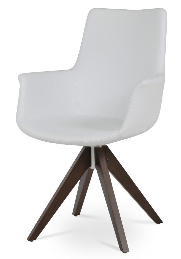 Bottega Pyramid Swivel HB Dining Chairs Soho Concept