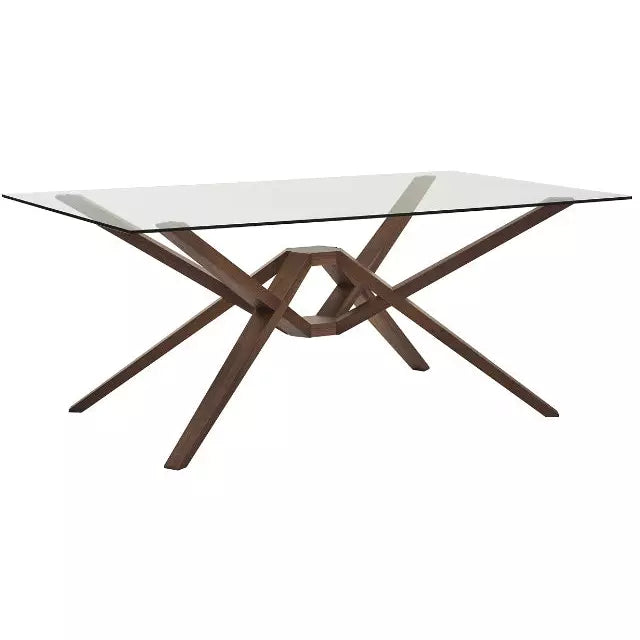 Exeter Glass Top Dining Table Dining Tables Copeland Furniture