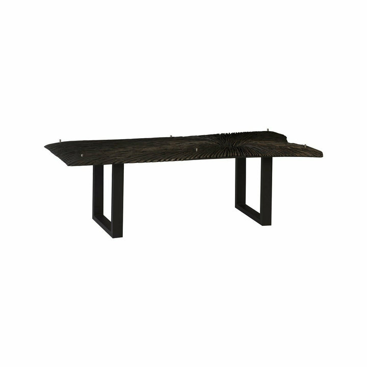 Chainsaw Dining Table with Glass Kitchen & Dining Benches Phillips Collection
