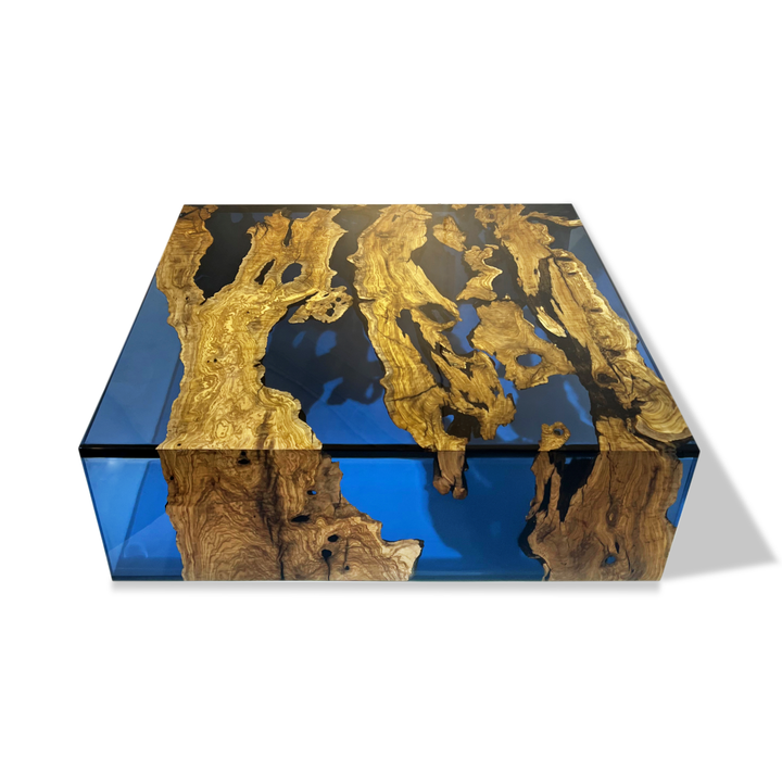 Blue Waterfall Olive Coffee Table Coffee Tables Arditi Collection