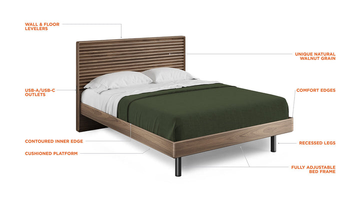 LINQ 9127 Cross-LINQ Queen Bed Beds BDI