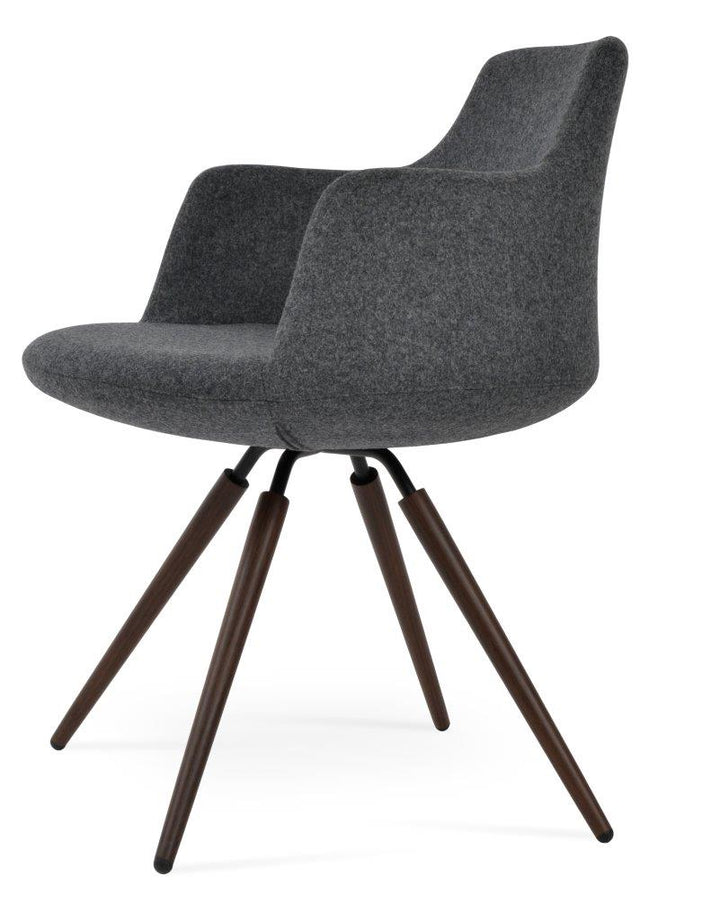 Dervish Carrot Swivel Dining Chairs Soho Concept