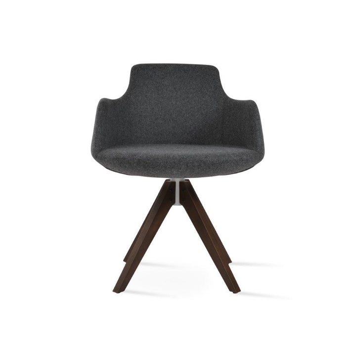 Dervish Pyramid Swivel Dining Chair Dining Chairs Soho Concept