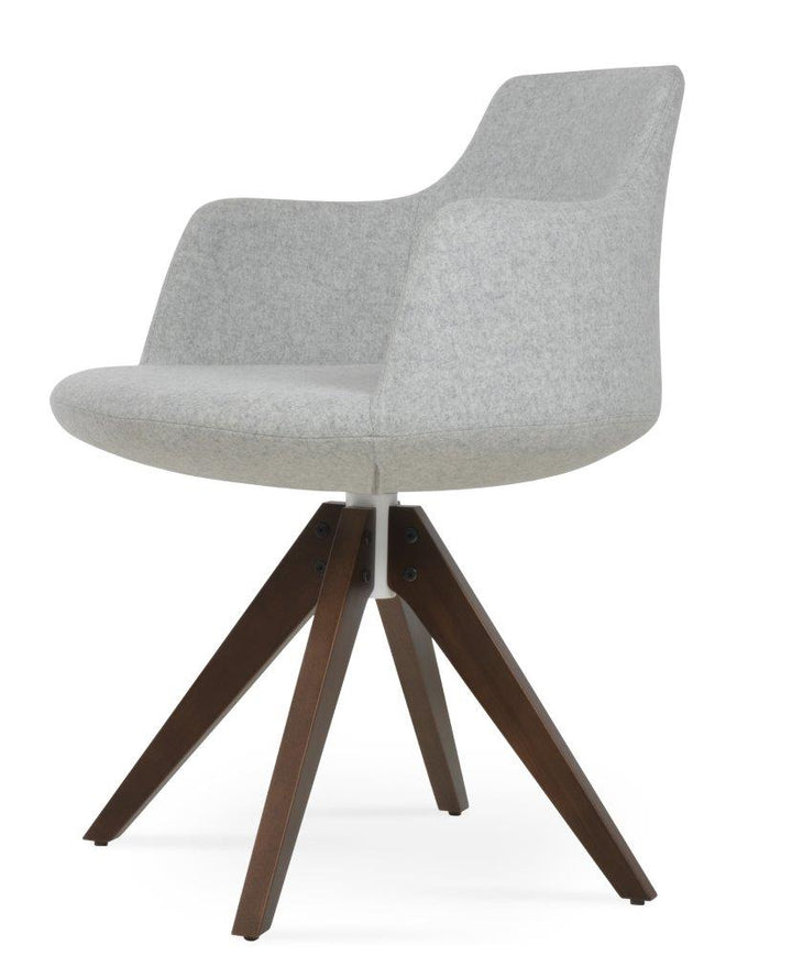 Dervish Pyramid Swivel Dining Chair Dining Chairs Soho Concept