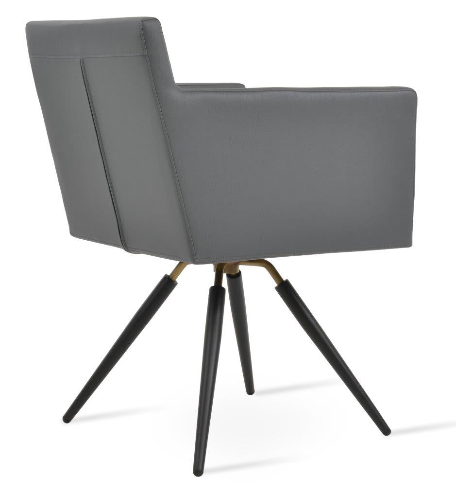 Harput Carrot Swivel Dining Chairs Soho Concept