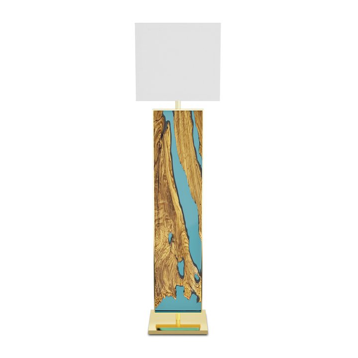 Aquamarine Menthe Floor Lamp Floor Lamps Arditi Collection