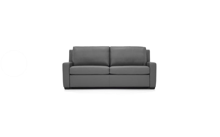 LYONS QUEEN PLUS COMFORT SLEEPER - CHARCOAL GREY LEATHER Sleeper Sofas American Leather Collection