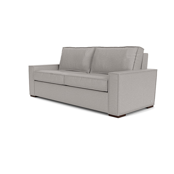 MADDEN QUEEN COMFORT SLEEPER - GRAVEL GREY LEATHER Sleeper Sofas American Leather Collection