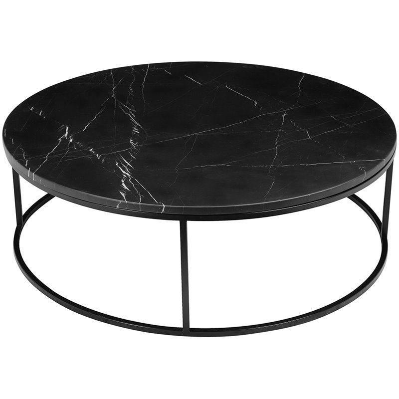 Onix 39" Round Coffee Table Coffee Tables Mobital