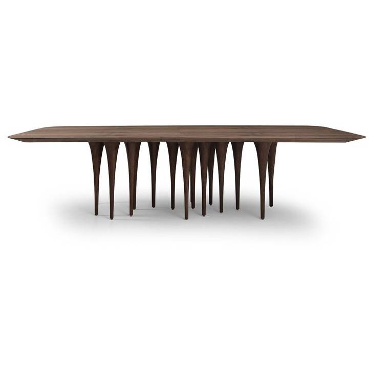 Pin 47" Solid Wood Dining Table Dining Table Uultis Design