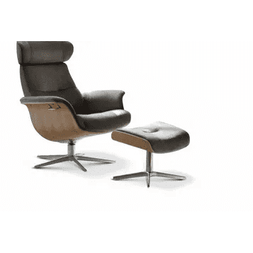 Timeout Recliner + Foot-stool Lounge Chairs Conform