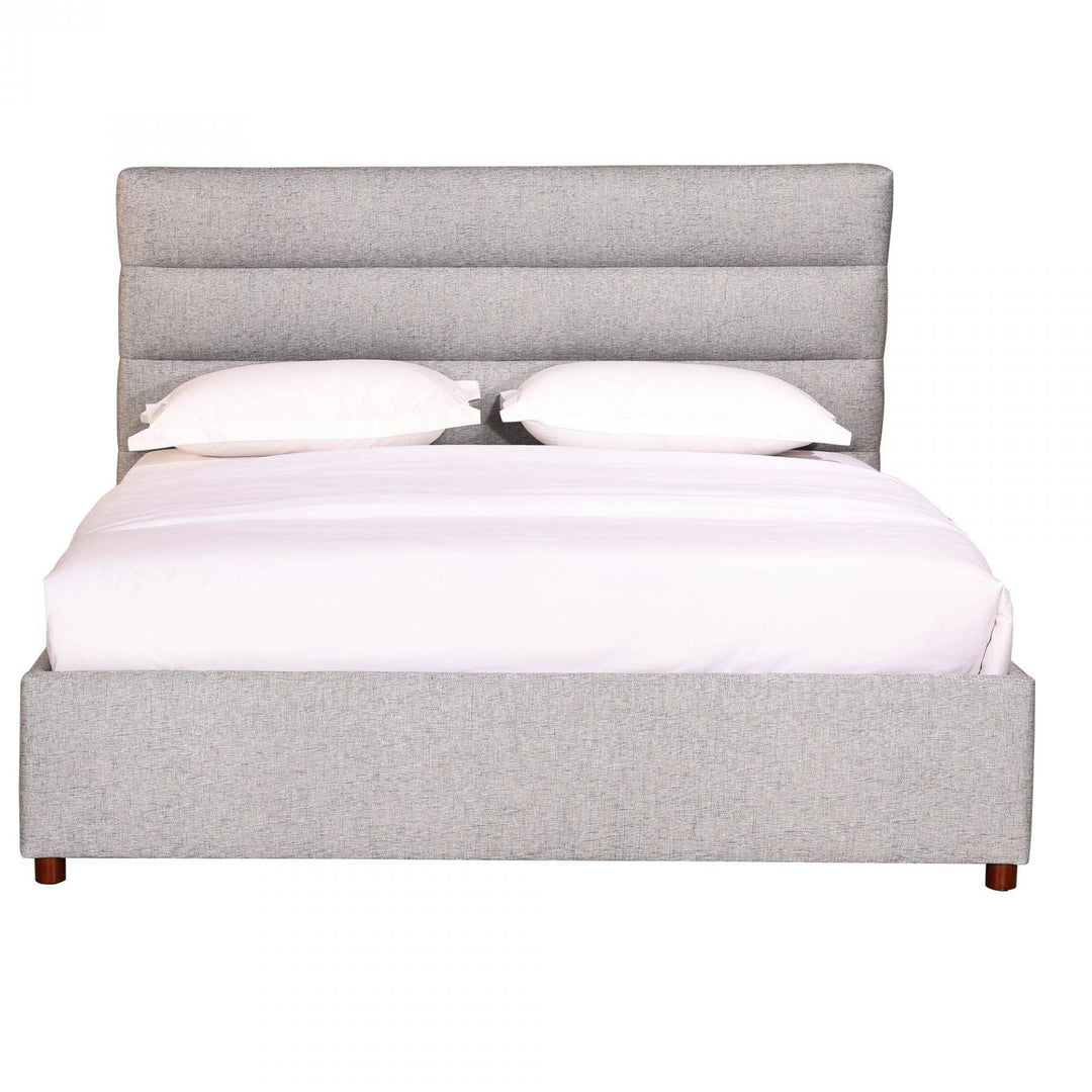 TAKA BED LIGHT GREY Beds Moes Home